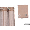 RIDEAU BRUN RELIEF