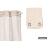 BEIGE CURTAIN STRIPES
