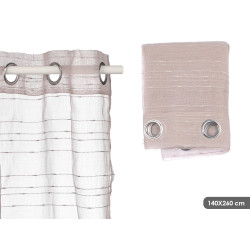 GREY CURTAIN STRIPES HORIZONTAL