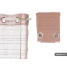BROWN CURTAIN STRIPES HORIZONTAL