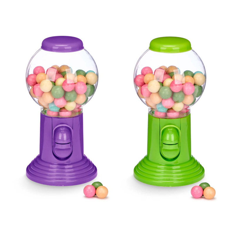 DISTRIBUTEUR CHEWING GUM 300GR ASSORT 2 COULEURS