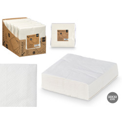 SET 50 TISSUES 33X33CM 17GR WHITE