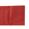 SET 50 SERVIETTES 33 X 33CM 17GR GRENAT