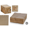 SET 50 TOVAGLIOLI 33X33CM 17GR MARRONE