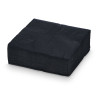 SET 50 SERVIETTES 33 X 33CM 17GR NOIR