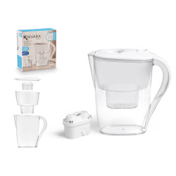 CARAFE DE PURIFICATION D'EAU AVEC FILTRE 2,6 L
