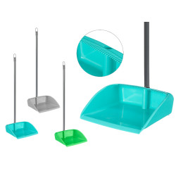 92CM DUSTPAN ASSORTED 3 COLOURS 