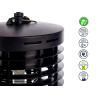 LAMPE ATTRAPEMOUSTIQUES 4W 