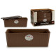 JARDINERA NATURAL RESER AGUA 50CM MARRON