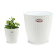 POT INTERNAL/EXTERNAL 29 DIAM WHITE