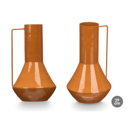 JARRON CONICO 29CM TEJA