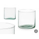 VASO VETRO RICICLATO CILINDRO 13 D X 13 CM
