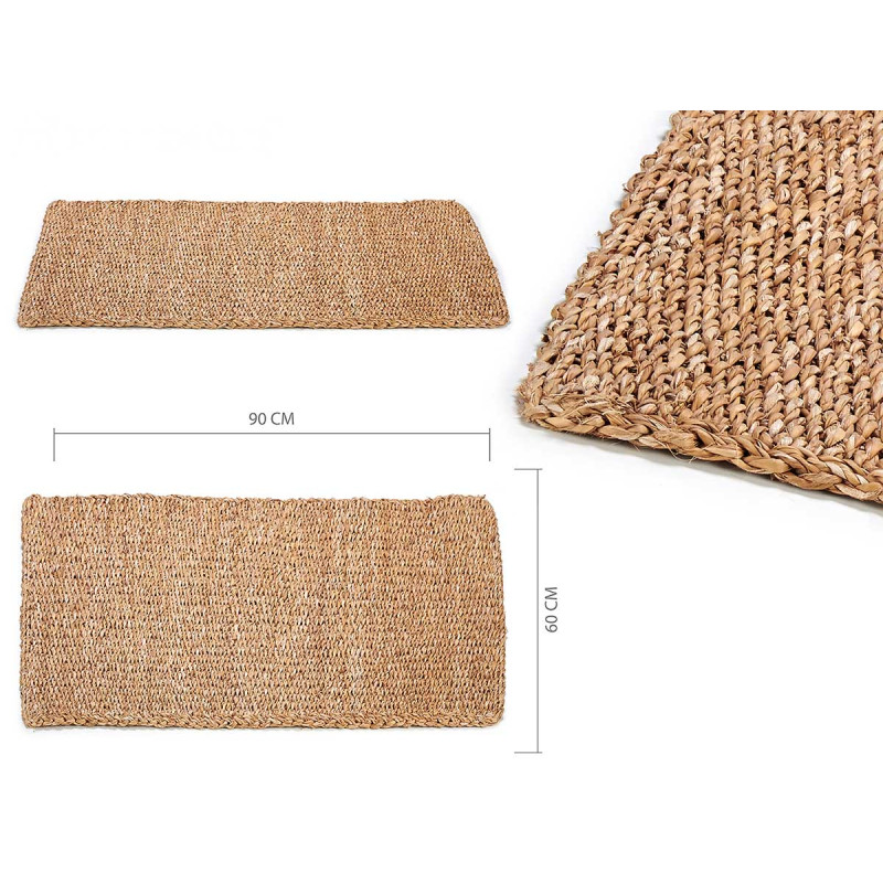 RECTANGULAR BATH MAT 90X60CM