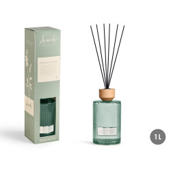 DIFUSOR MIKADO REDONDO 1000ML VERBENA DRIZZLE