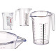 TRANSPARENT METER JAR 800ML