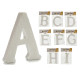 LETRAS ABCDEFGHI POLIESTIRENO