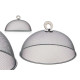 TAPA PLATO 25CM REJILLA PLATA