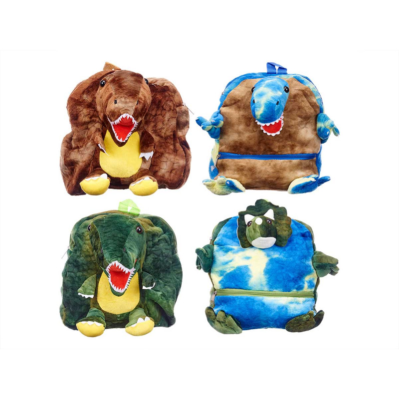 BACKPACK DINOSAUR ASSORT 4