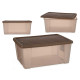 SCATOLA 15L ELEGANCE BEIGE
