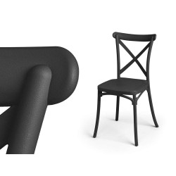 SEDIA BARRE NERA
