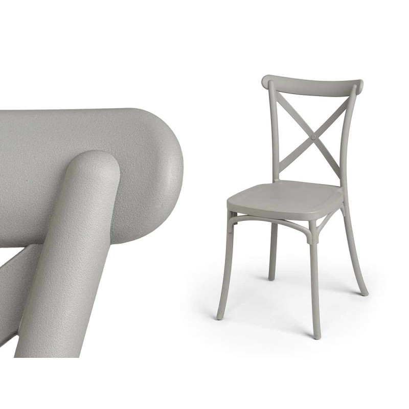GREY BAR CHAIR 