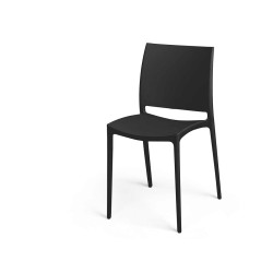 SEDIA LISCIA NERA