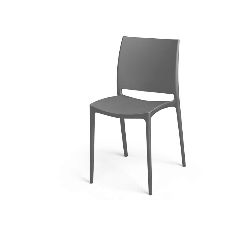 PLAIN GREY CHAIR 