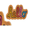 FELPUDO FORMA HELLO