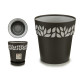 PLASTIC FLOWERPOT 20 CM CLOE ANTRACITE