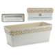 PLASTIC WINDOW BOX 50 CM CLOE WHITE