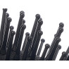 ESCOVA DE CABELO DOBRAVEL COM ESPELHO OVAL