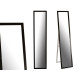 ESPELHO PE 30 X 120 CM PRETO