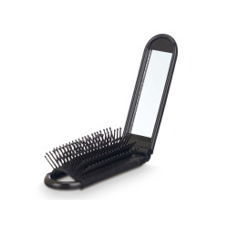 ESCOVA DE CABELO DOBRAVEL COM ESPELHO LARGO