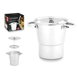 CUSCUSERA IN ACCIAIO INOX 2,5L