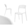 SILLA RESPALDO BLANCO