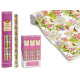 SET 3 FEUILLES PARFUMES VIOLETTE