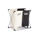 DOUBLE LAUNDRY BASKET 