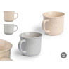 TAZZA DA COLAZIONE ASSORTITA 2 COLORI CHIARI 450ML