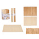 BAMBOO TABLE MAT NATURAL 30X44CM MIX 2