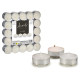 SET 50 TEALIGHTS 4 ORE