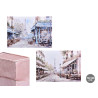 ASSORTED PARIS LANDSCAPES 2 CANVAS 70X100CM