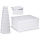 SET 10 CAJAS CARTON BLANCAS