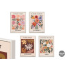 QUADRO FLOWER MARKET SORT 4 30X40CM