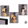 QUADRO MULHER SORT 3 40X50CM