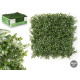 JARDIN VERTICAL 50 X 50 CM FEUILLE VERT FONCÉ
