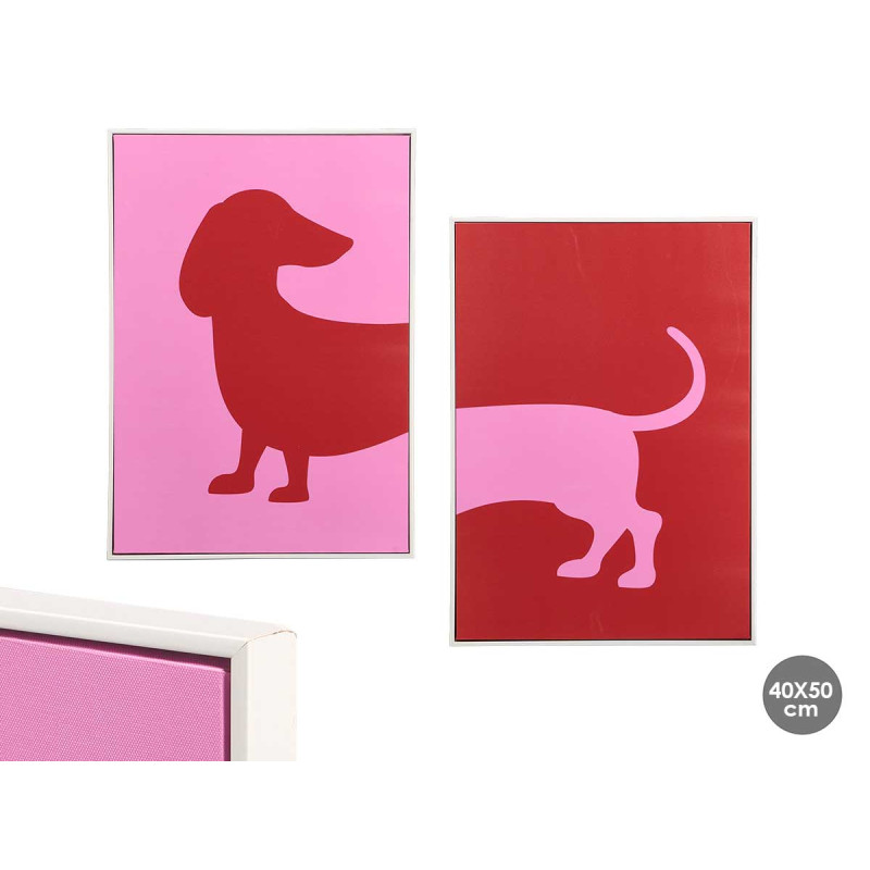 QUADRO CÃO SORT 2 50X70CM