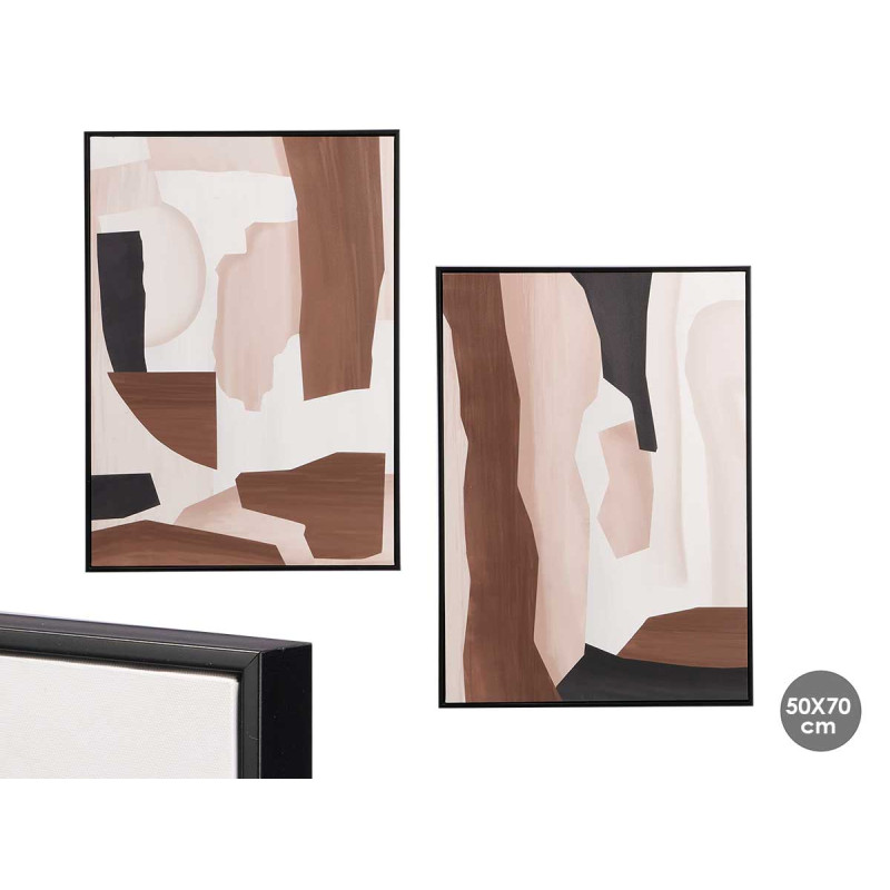 CUADRO ABSTRACTO SURT 2 50X70CM