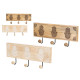 CINTRE TRIPLE BOULES HAMSA ASSORT 2 COULEURS