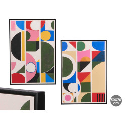ABSTRACT COLOR PAINTING AST 2 50X70CM