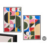 CUADRO ABSTRACTO COLOR SURT 2 50X70CM